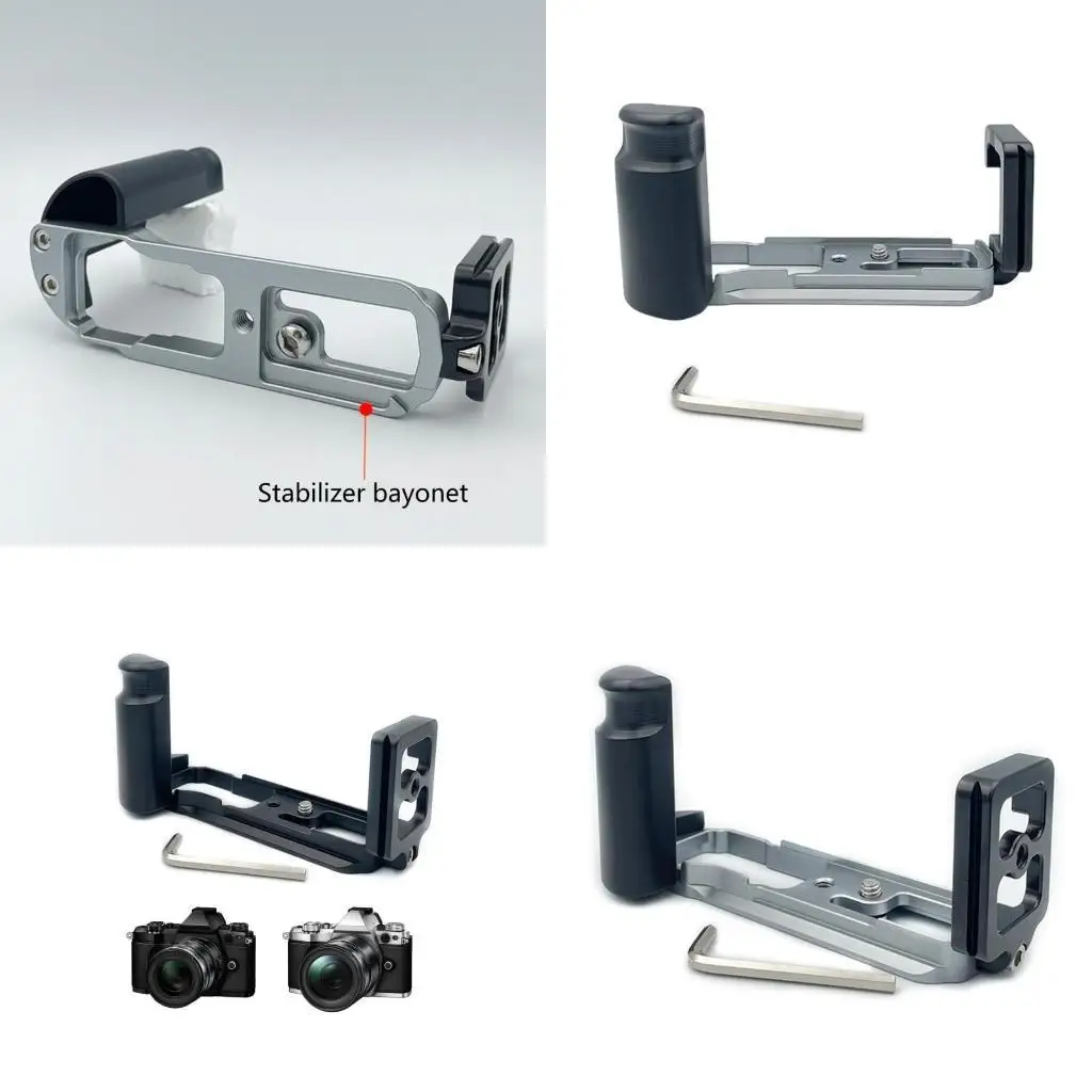 Y1UB jaula cámara cámara doble manija con opción accesorio puerto múltiple para fotografías manejo