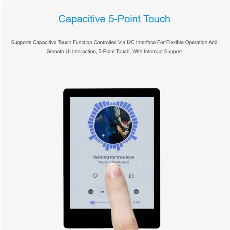 Placa de desarrollo de pantalla RP2350 Placa de desarrollo de pantalla RP2350 de 2,8 pulgadas RP2350-Touch-LCD-2.8