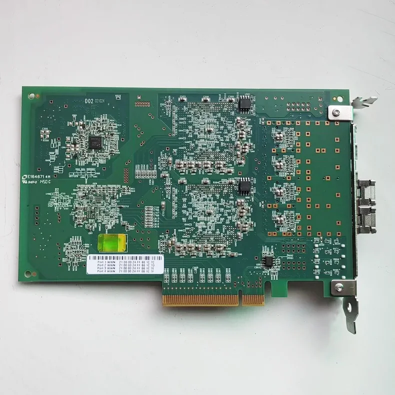 Para QLOGIC QLE2564 Tarjeta de fibra FC de 8 GB Tarjeta HBA de 4 puertos PX 4810402 (Sin módulo óptico) - imagen 3