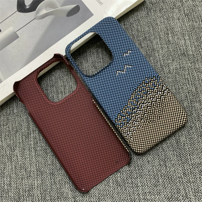 Para OnePlus 15 funda dura de PC fibra de carbono funda protectora trasera fina para OnePlus15 One Plus 15 1 + 15 carcasa de teléfono - imagen 5