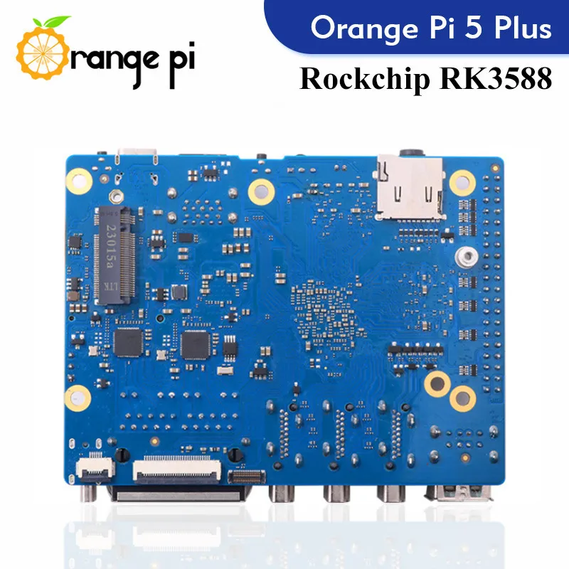 Ordenador de placa única Orange Pi 5 Plus, módulo PCIE RK3588, WiFi-BT externo SSD 8K, placa de desarrollo de demostración Orange Pi5 Plus - imagen 5