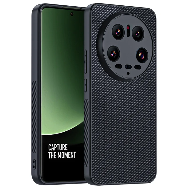 Funda de fibra de carbono para Xiaomi 14 Ultra Pro, cubierta de lujo antigolpes para Xiaomi 13 Ultra Pro 14 Ultra 13 Ultra - imagen 4
