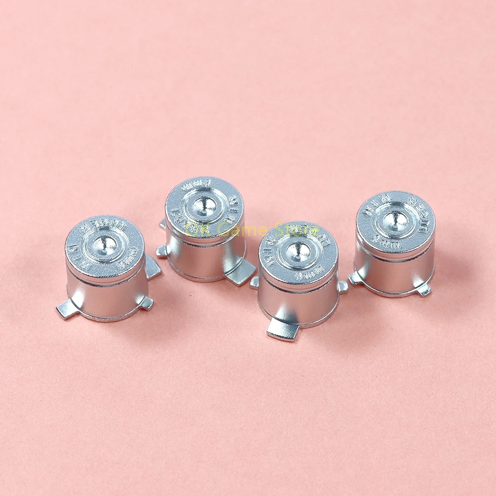 1 Juego de botones ABXY de Metal para PS5, botón de bala de aluminio para Playstation5 ABXY, controlador de botón de bala, pieza de reparación de accesorios - imagen 3