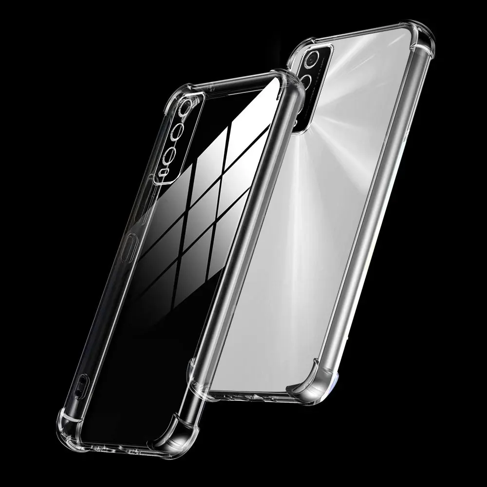 Funda de teléfono para Vivo V2026 V2029, funda transparente de TPU suave de silicona, Airbag, parachoques a prueba de golpes para Vivo V2029, funda trasera - imagen 2