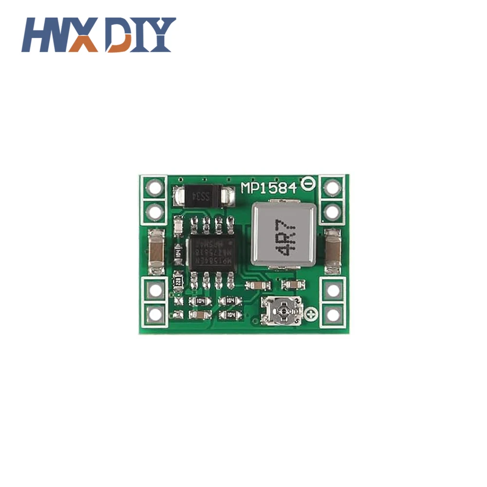 5/10 Uds MP1584EN convertidor de DC-DC ajustable 3A módulo regulador de voltaje reductor reemplazar LM2596s MP1584 DC DC Buck Board - imagen 4