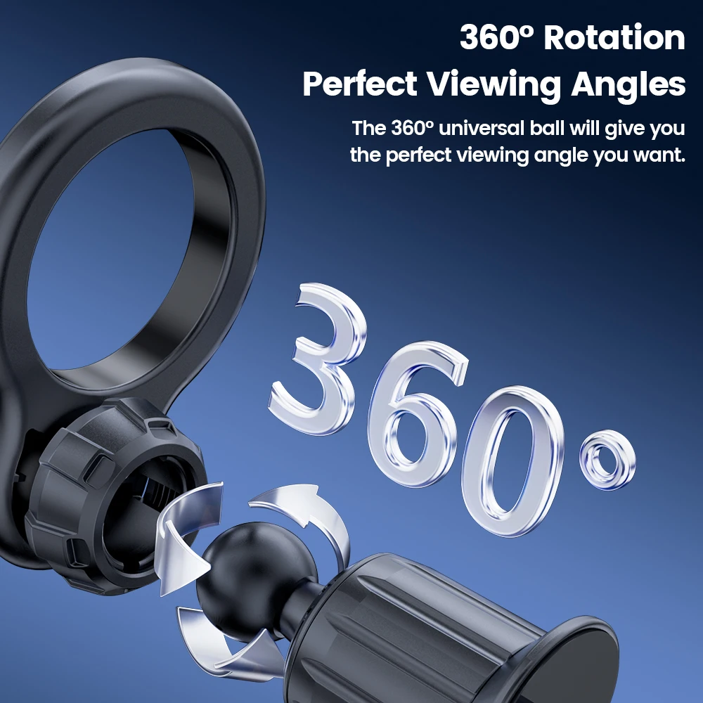 Toocki-soporte magnético con ventosa para coche, soporte giratorio de 360 ° para ventilación de aire, para iPhone 15, 14, 13, 12 Pro Max - imagen 3