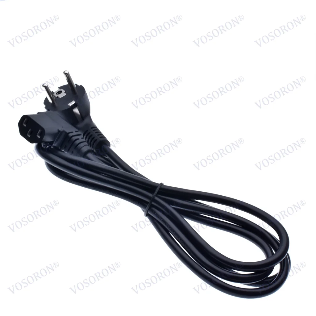 Cable de extensión de ángulo convertidor de ángulo Schuko a C13, macho europeo de 3 pines a IEC hembra, Cable de alimentación CEE7/7 a IEC320 C13 - imagen 4