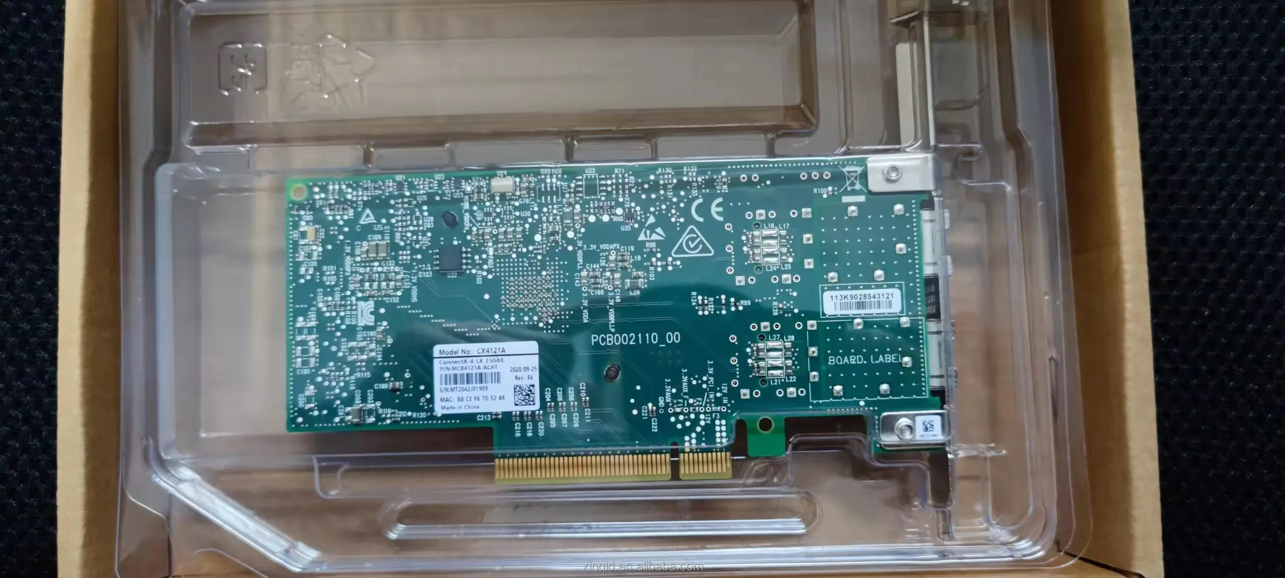 Tarjeta Mellanox CX4121A MCX4121A-XCAT ConnectX-4 10 Gigabit Ethernet PCI E 3.0 - imagen 2