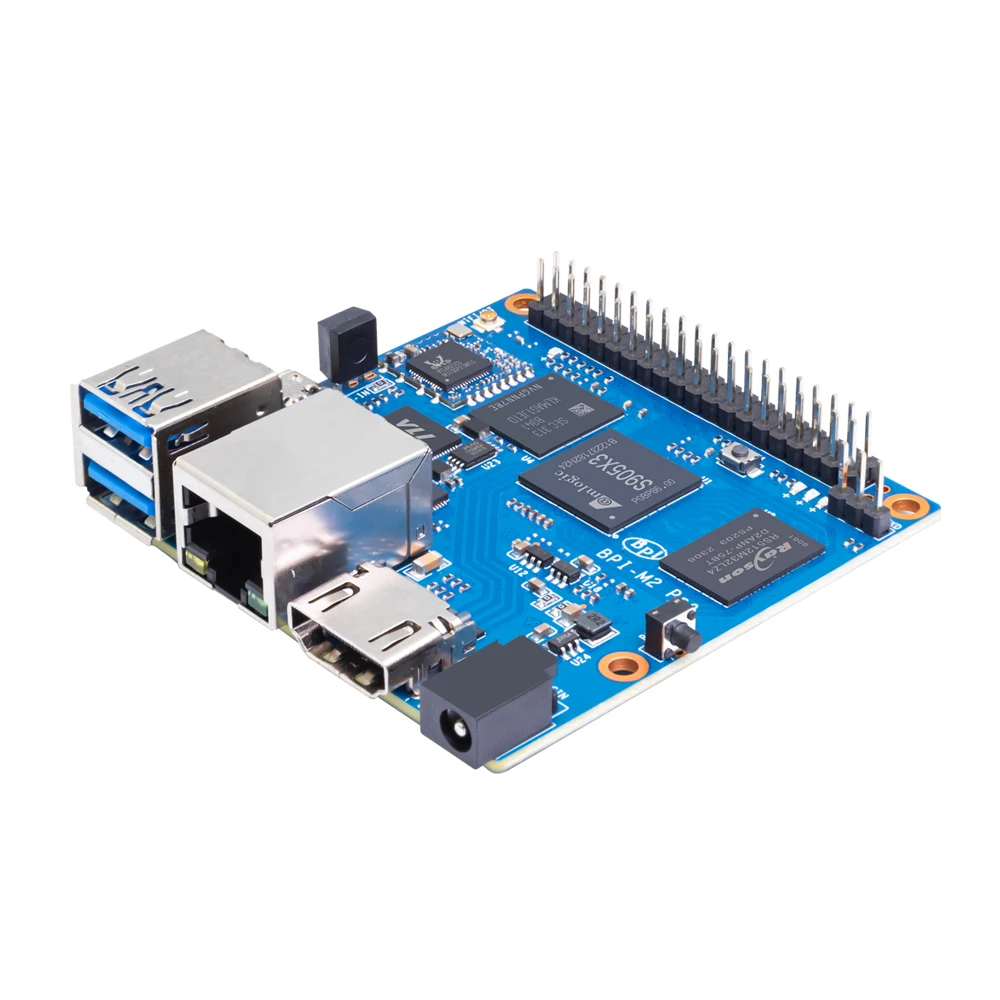 Banana PI-Placa de demostración BPI-M2 Pro, placa de Cortex-A55 Amlogic S905X3 de cuatro núcleos, 2GB LPDDR4, 16GB, eMMC con WiFi, BT, SBC - imagen 5