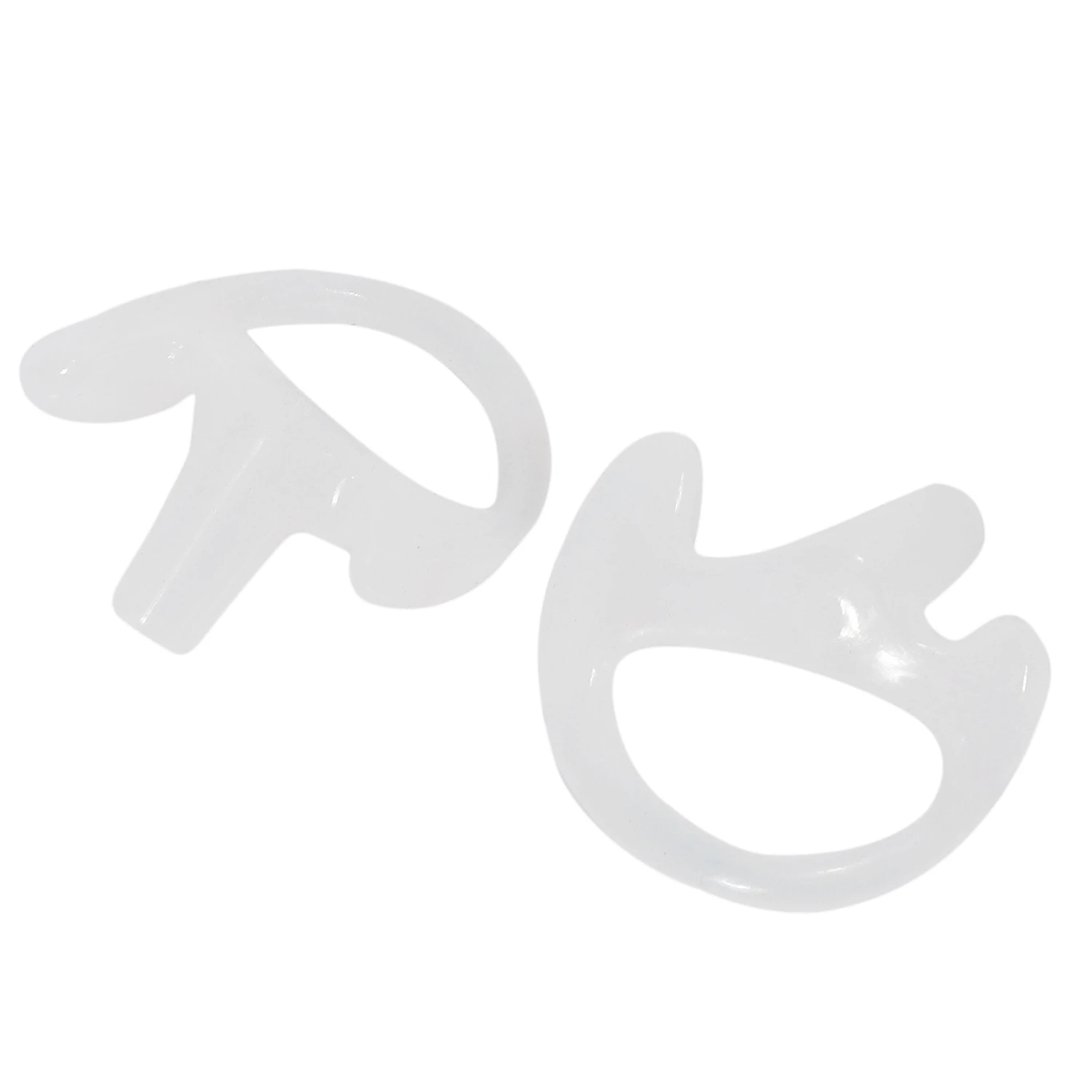 Auricular suave de silicona transparente para walkie-talkie, tubo acústico oculto, pequeño/medio/grande, J6116Z, 3 pares - imagen 5