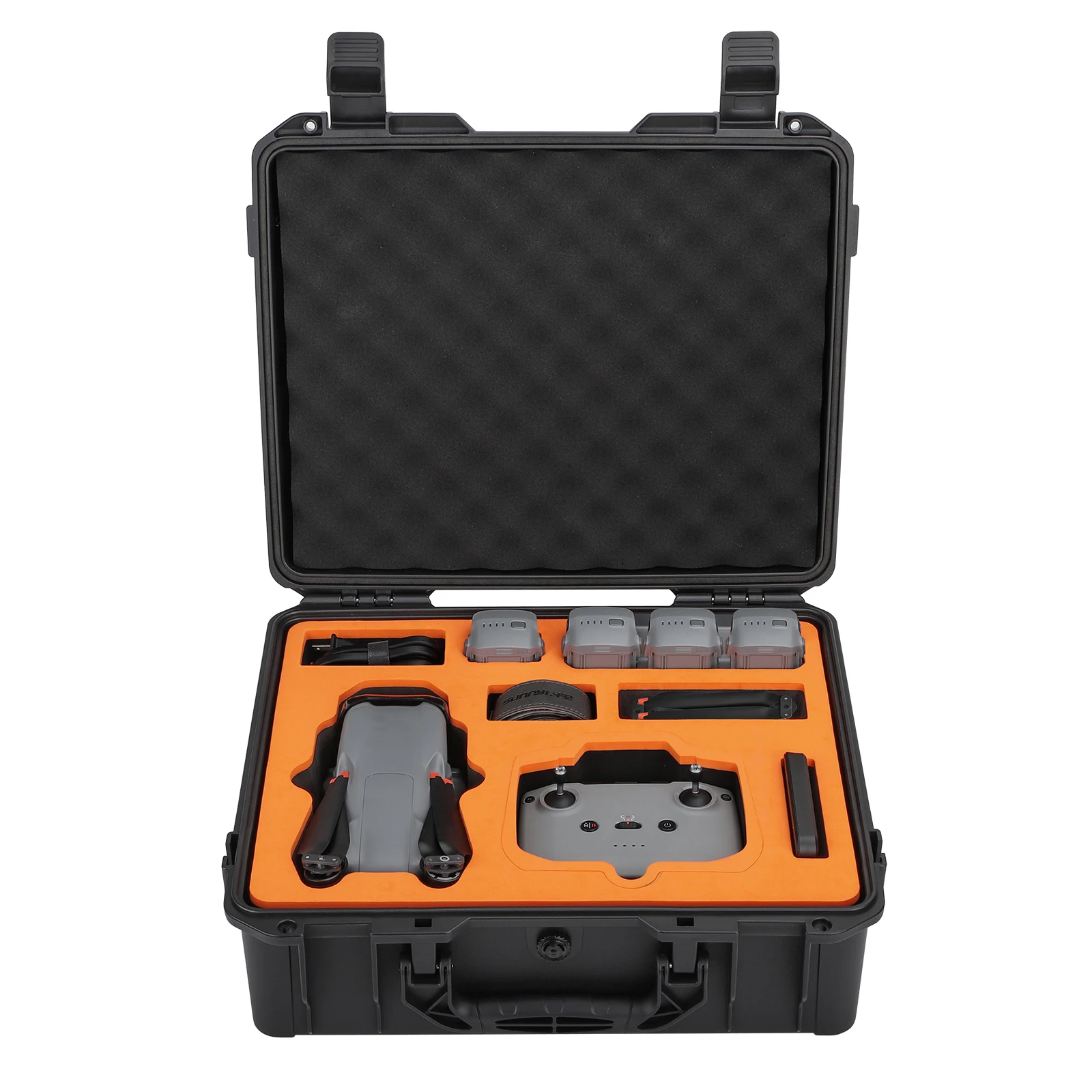 Caja a prueba de explosiones para DJI AIR 3S, estuche de transporte duro impermeable a prueba de golpes, bolsa de almacenamiento de seguridad para DJI AIR 3S - imagen 4