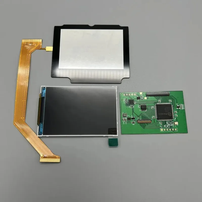 2024 nueva pantalla LCD IPS de alto brillo de tamaño original de 3,0 "es adecuada para Gameboy advance SP GBASP - imagen 4