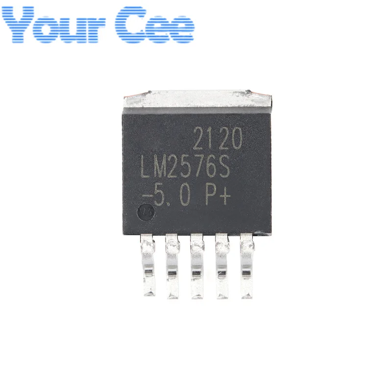 5 uds LM2576HVS LM2576HVS-5.0 LM2596HVS LM2576HVS-12 LM2576S LM2596S-3.3 LM2596S-ADJ 12 5,0 3,3 TO-263-5 DC-DC Chip regulador - imagen 3