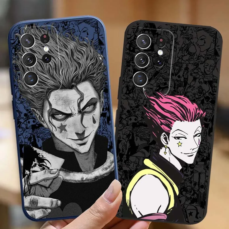 Funda artística de Anime Hisoka para Samsung Galaxy Note 20 10 M32 M17 M13 M12 F05 M07 M05 M02 F17 Plus Ultra