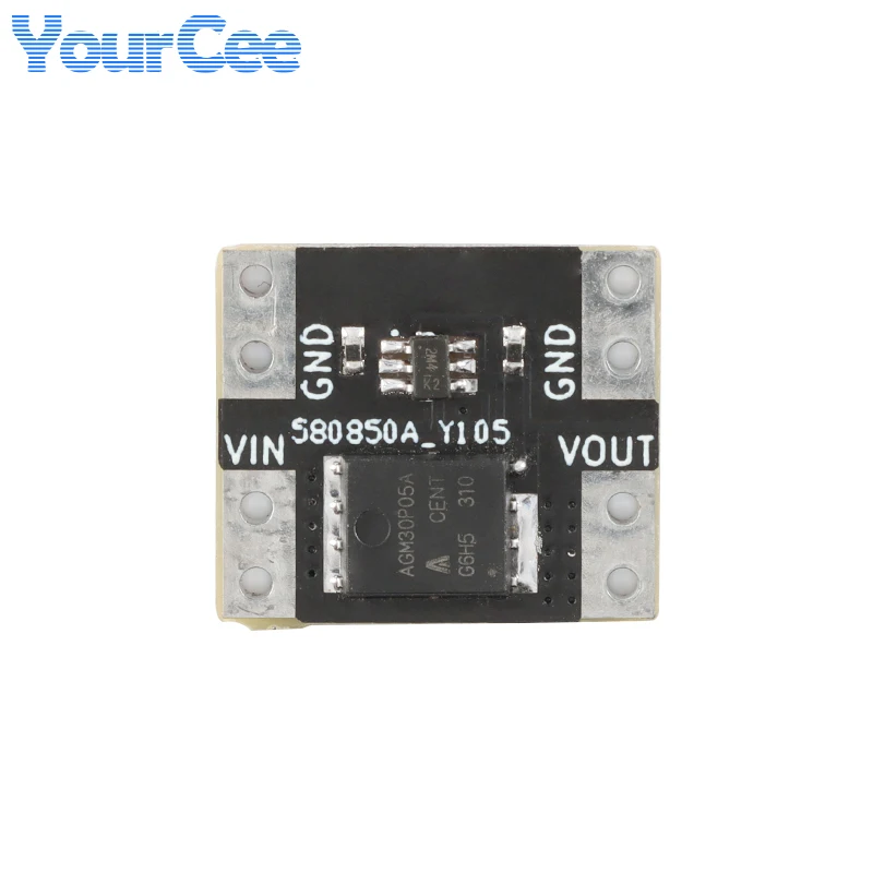 Módulo de diodo Ideal XL0401, rectificador de diodo Ideal de simulación, 3V-26V, 5,5 mΩ, placa MOS de baja resistencia interna, 5 uds./1 ud. - imagen 5