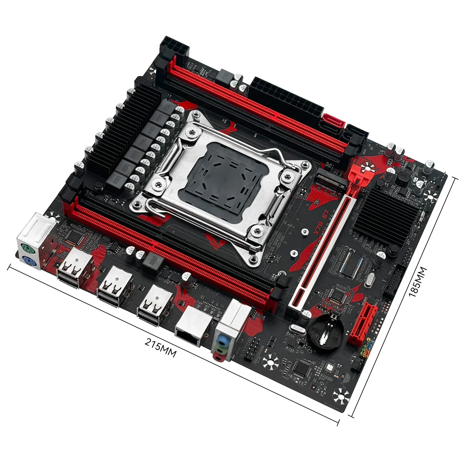 Placa base MACHINIST X79 S7 compatible con memoria RAM DDR3 ECC y procesador de CPU LGA 2011 Xeon E5 V2 USB2.0 SATA3 NVME M.2 - imagen 5