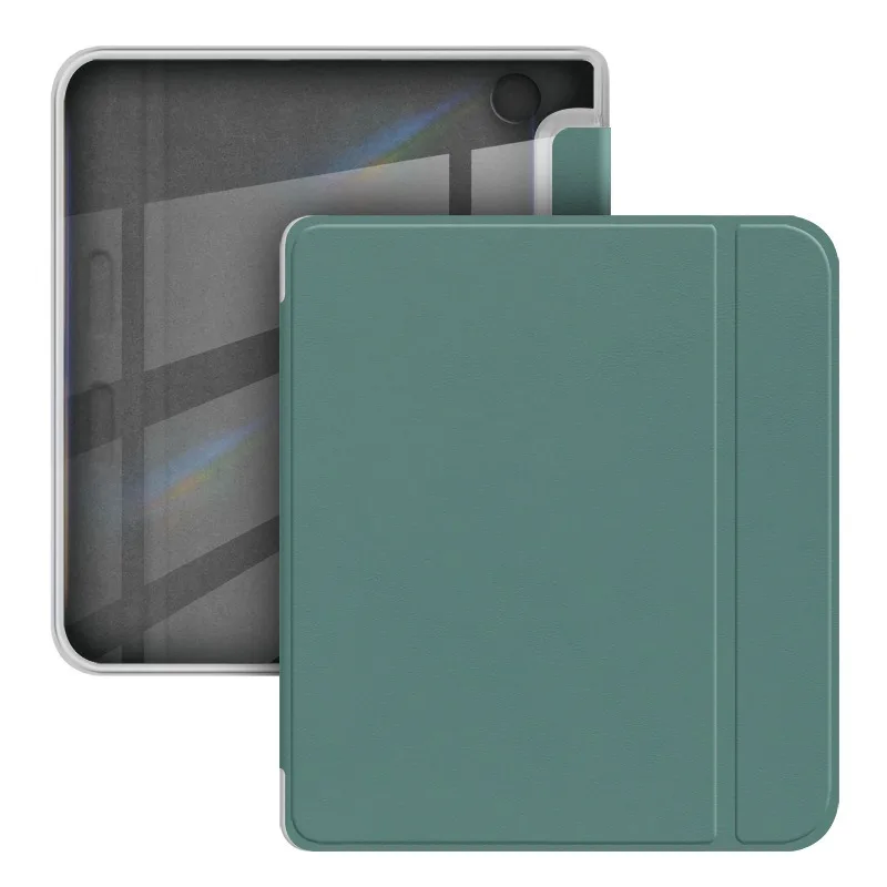 Funda delgada de cuero PU a prueba de golpes, fundas de encendido/apagado automático para KOBO Libra Color 2024, funda inteligente para Ebook con parte trasera de acrílico transparente - imagen 5