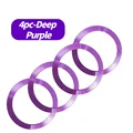4pcs-Deep Purple