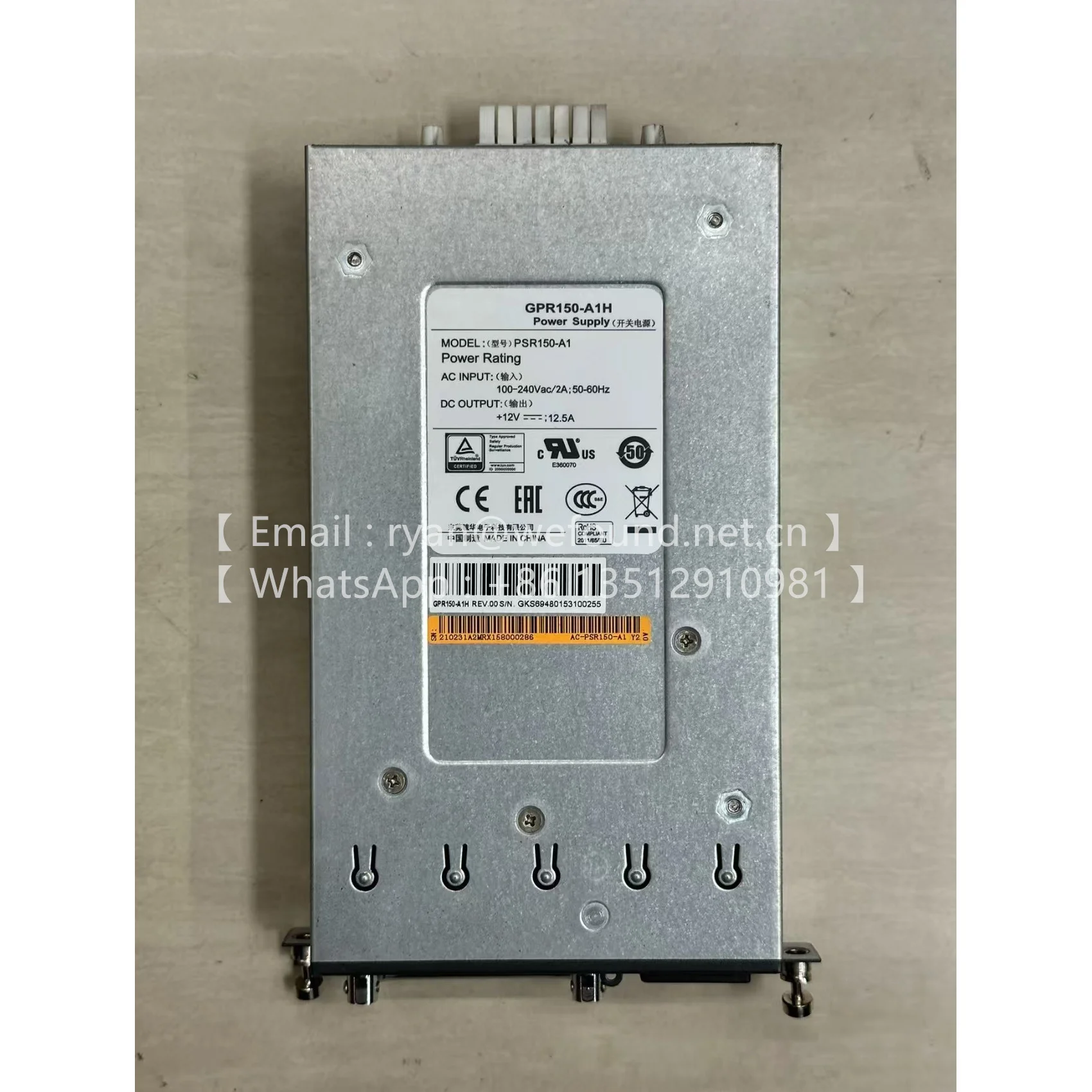 Fuente de alimentación de interruptores de red PSR150-A1 LSPM2150A GPR150-A1H 150W - imagen 5