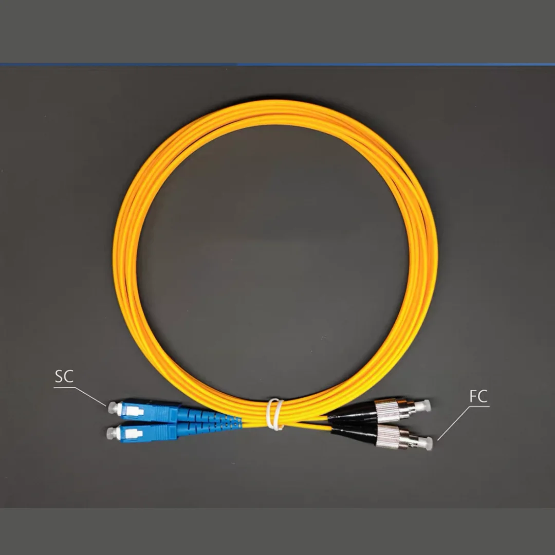 Cable de conexión de fibra SC-FC SM dúplex monomodo 10m 20m 30m 50m 100m FC-SC 3mm 2mm cable puente de fibra óptica envío gratis FTTHELINK - imagen 3