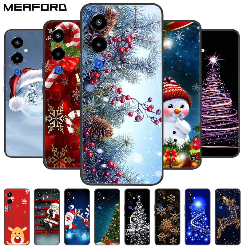 Funda de silicona suave para Tecno Pova 4 Pro, carcasa de TPU suave para Tecno Pova Neo 2 Coque Pova 4 3 2 Neo 5G, regalo de Año Nuevo