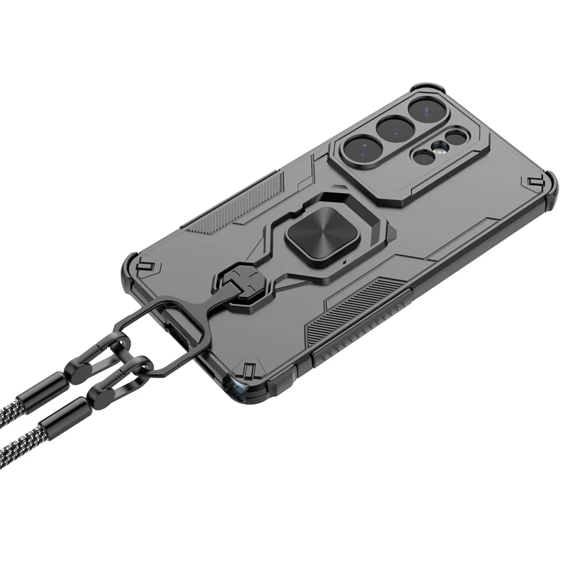 Funda de teléfono King Kong con soporte de Metal para Samsung Galaxy S26 Ultra, hoja de hierro magnética para Galaxy S26 Ultra чехол, funda trasera - imagen 4