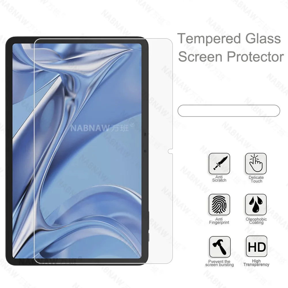 Protector de pantalla HD a prueba de arañazos, vidrio templado para DOOGEE T20 Ultra Tablet, película protectora de revestimiento de aceite de 12 pulgadas, 2 piezas - imagen 4