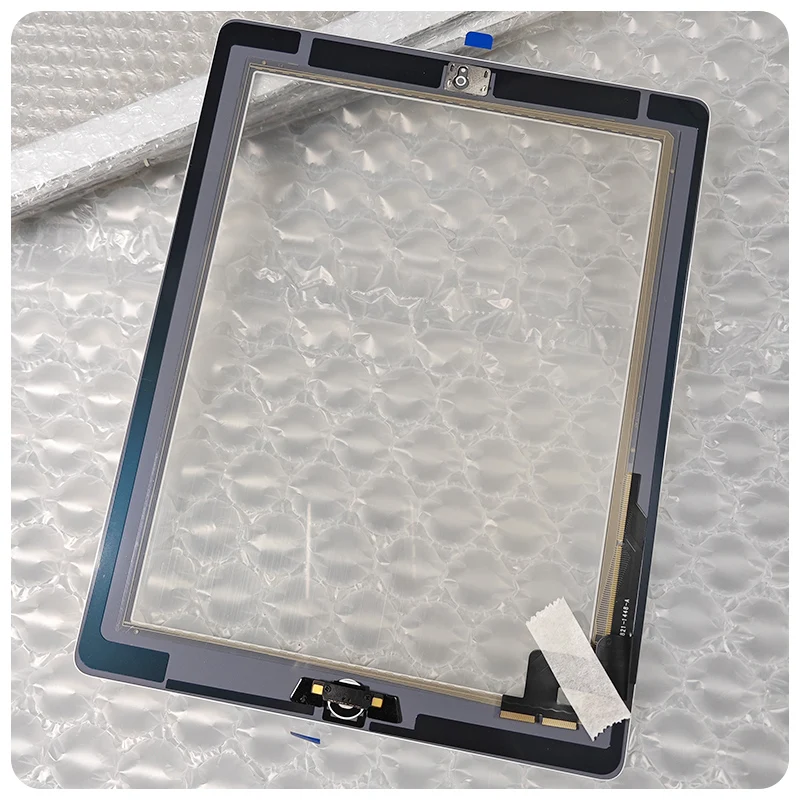 1 Uds para iPad 2 A1395 A1396 A1397 pantalla táctil digitalizador paneles de repuesto Sensor de pantalla táctil de cristal con botón + herramientas - imagen 5