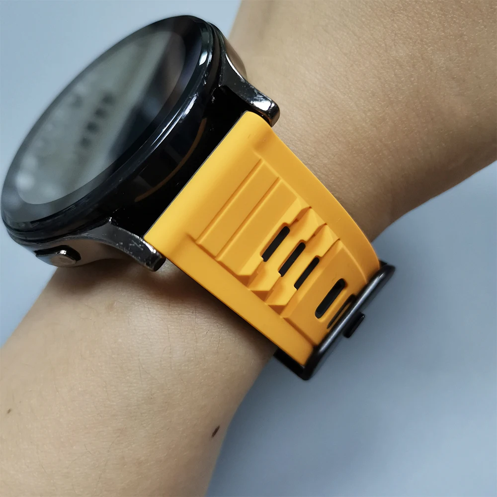 Correa de silicona de 22mm para Zeblaze Vibe 8/7/7Pro, Correa de reloj para Zeblaze Stratos 4/3/2 Ultra Btalk 3 Plus, pulsera de repuesto - imagen 4