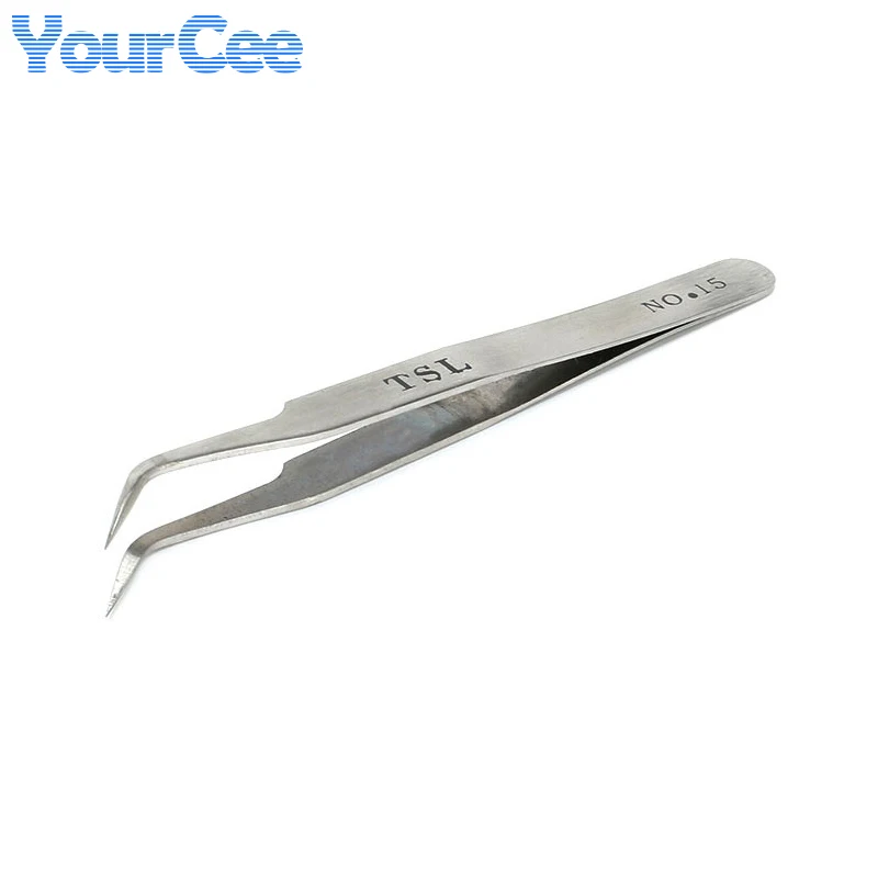Pinzas de acero inoxidable TSL, pinzas de componente de punta de aguja para herramienta NO-10 NO-11 NO-12 NO-13 NO-14 NO-15 tipo - imagen 5