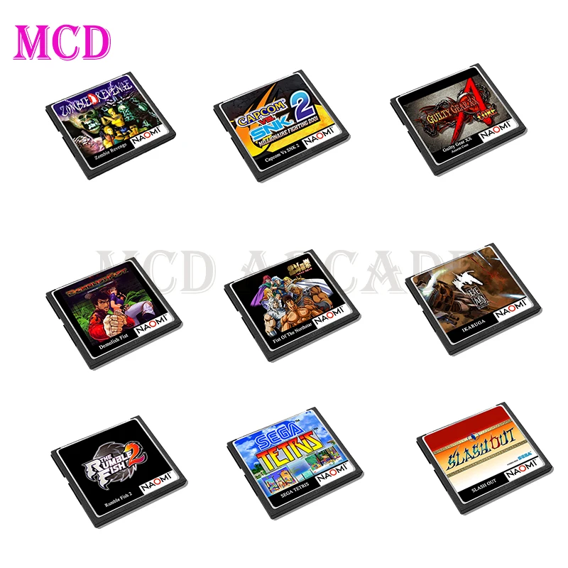 Tarjeta de juego NAOMI 2, Programa de Tarjeta modificado, original