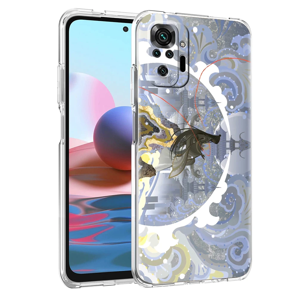 Tian Guan Ci Fu funda de teléfono para Xiaomi Redmi Note 12 4G 11 10 Pro 5G 10C 10S 9S 9 9T 8T 9C 9A 8 8A 7 K50 K40 funda transparente para juegos - imagen 5