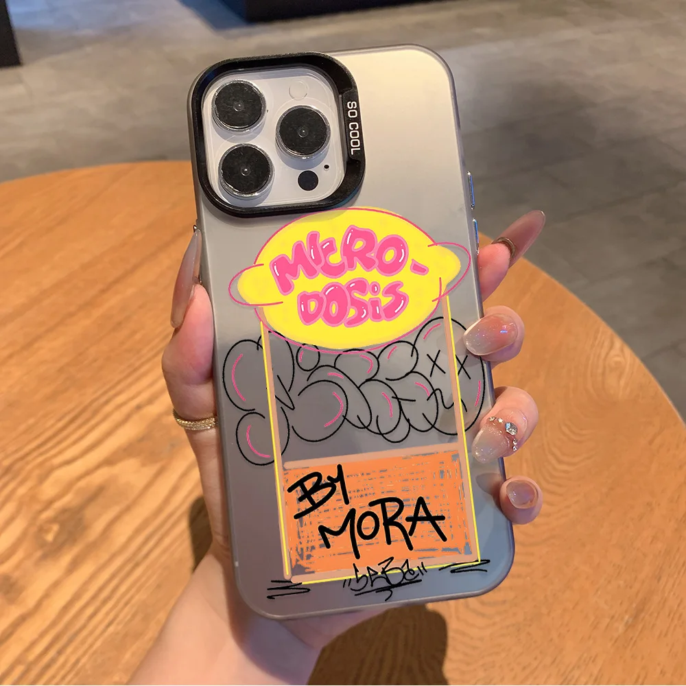 Funda de teléfono Mora Merch para Samsung Galaxy S26 S25 S24 S23 S22 S21 S20 Note20 FE Ultra Edge Plus 4G 5G cubierta mate anticaída - imagen 2