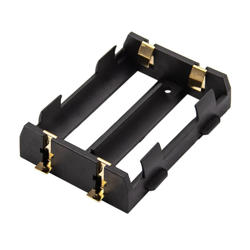 Soporte de caja de batería 18650 SMT 1S 2S 3S 4S 1 2 3 4 SMD contenedor de caja de baterías de iones de litio con pines de bronce para luz Led DIY - imagen 4