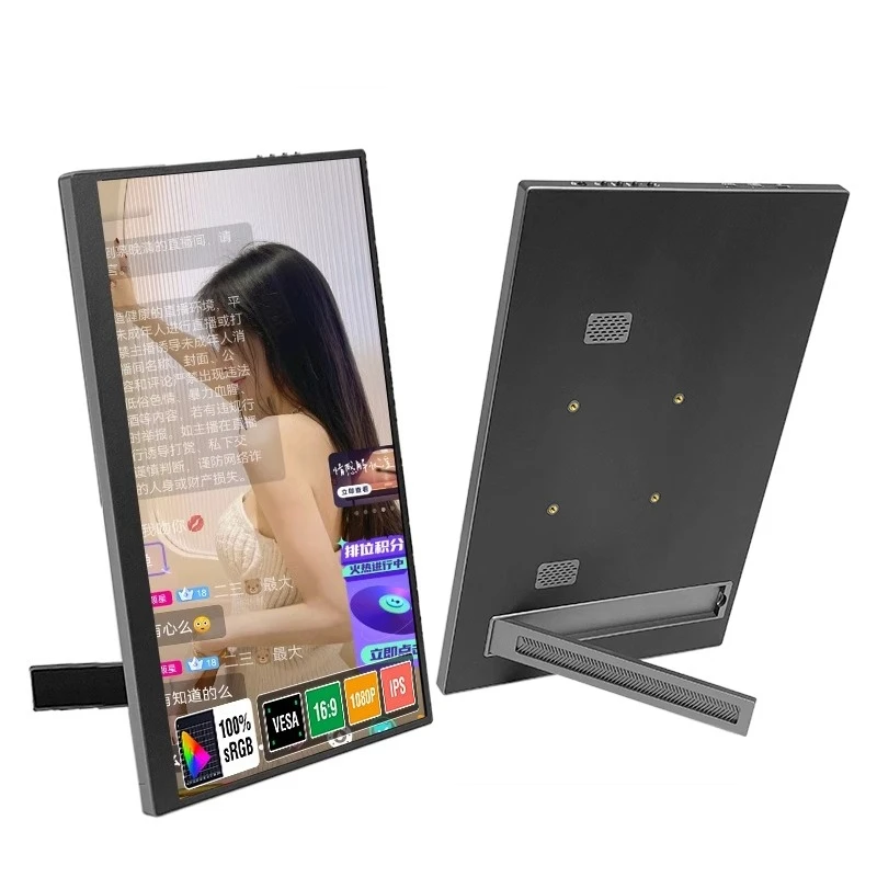 Monitor insignable de 15,6 pulgadas, 60Hz, 1920x1080, pantalla inalámbrica de proyección, pantalla portátil tipo C para teléfono, ordenador, dispositivo extendido - imagen 2