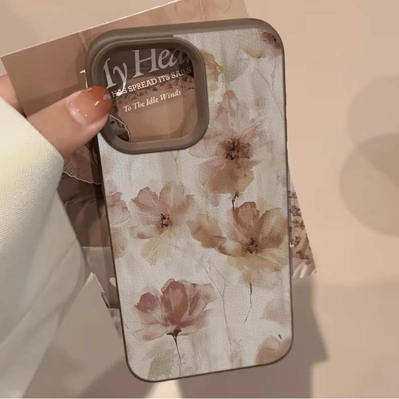 Funda de Teléfono de TPU Suave con Diseño Floral Estilo Chino para iPhone 17 Pro Max 16 14 13 12 11 Pro Max 17Air 16E X XR XS Max, Antigolpes - imagen 3