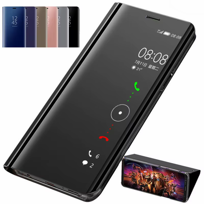 Funda con tapa para Huawei P40 Pro P20 P30 Y5 Y6 Y7 Y9 Prime 2019 P Smart Z PIus Mate 30 20 10 Lite Honor 9X Pro 8X - imagen 2