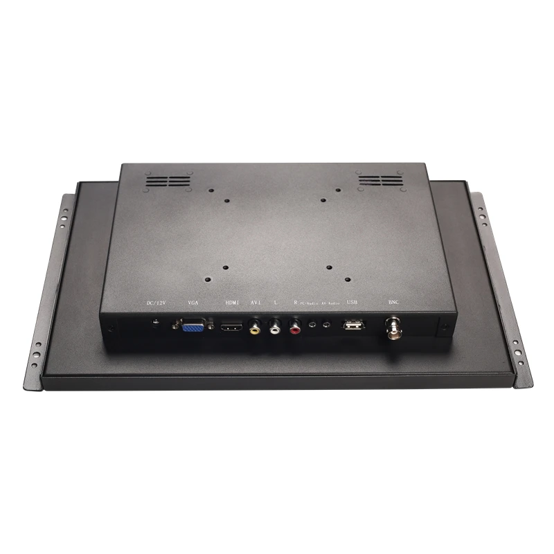 Pantalla LCD de caja de Metal de 14,1 pulgadas, 1280x800, Monitor de montaje en pared de marco abierto para Industrial con interfaz HDMI VGA BNC AV USB - imagen 5