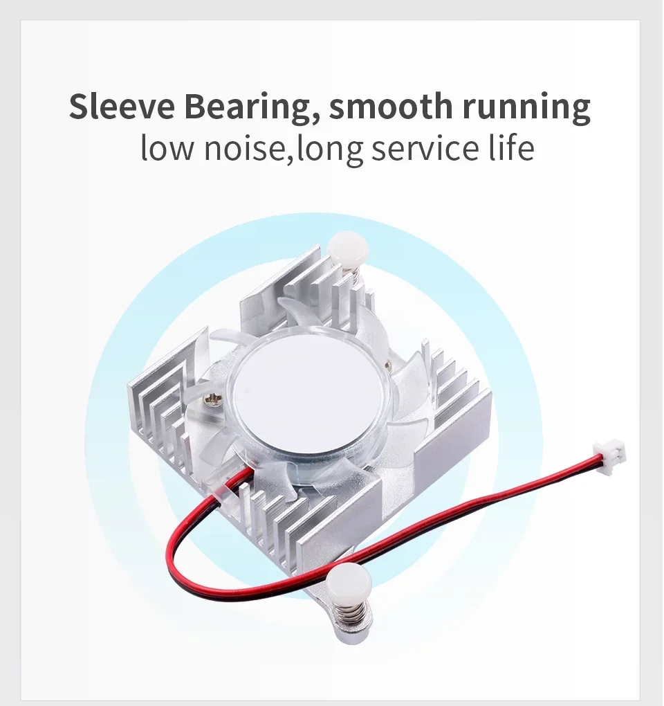 Ventilador de refrigeración de aluminio Orange Pi 5 Plus - imagen 5
