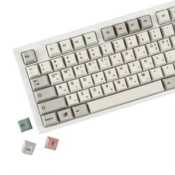YMDK 161 teclas 9009 inglés coreano alemán QWERTZ Cherry perfil tinte Sub PBT Keycap para teclados mecánicos 64 87 96 104 MX