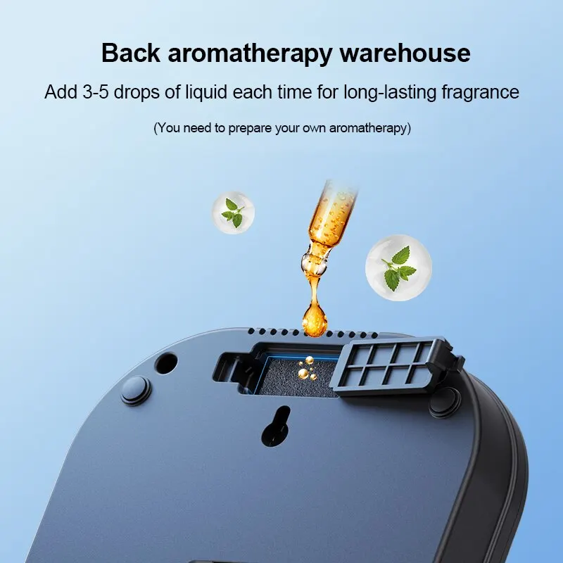 Purificador de aire para el hogar, generador de ozono con UV + aromaterapia, iones negativos, elimina el olor a humo de formaldehído, limpiador de aire - imagen 5