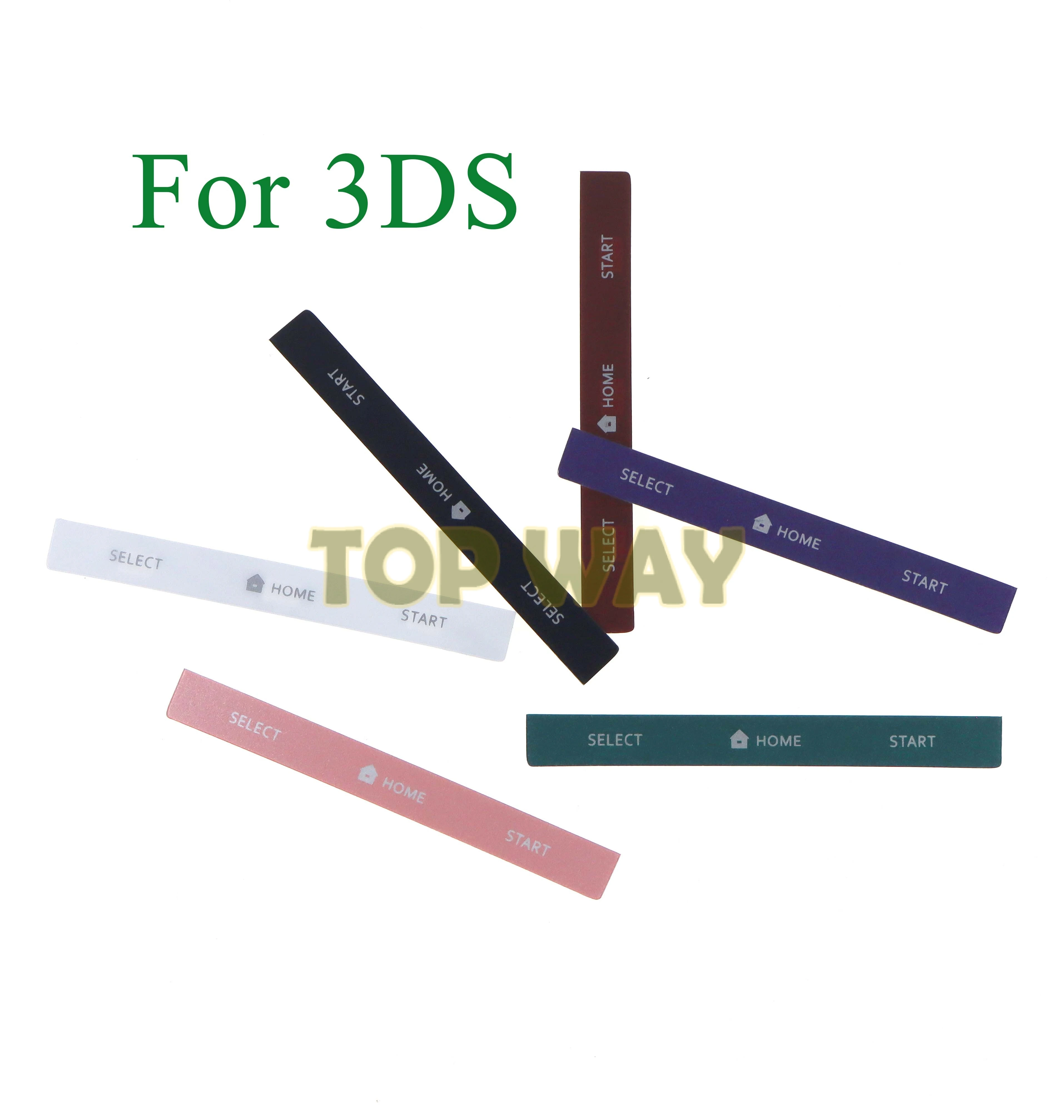 Pegatina de botón para Nintendo 3DS, pegatina de tecla de menú, pegatina de botón de selección/hogar/arresto con adhesivo en la parte posterior, 2 uds. - imagen 2