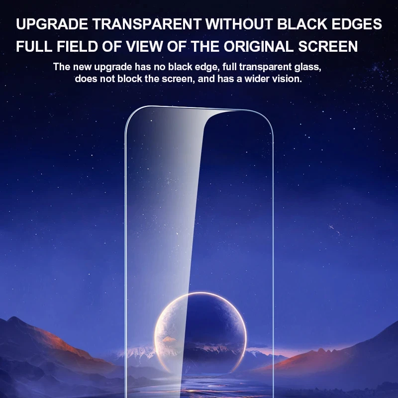 Protectores de pantalla de vidrio templado para iPhone, modelos 14, 15, 11, 13 Pro Max, 12 Mini, XR, XS Max, 7, 8, 14, 15 Plus, SE, de 3 a 5 unidades - imagen 5