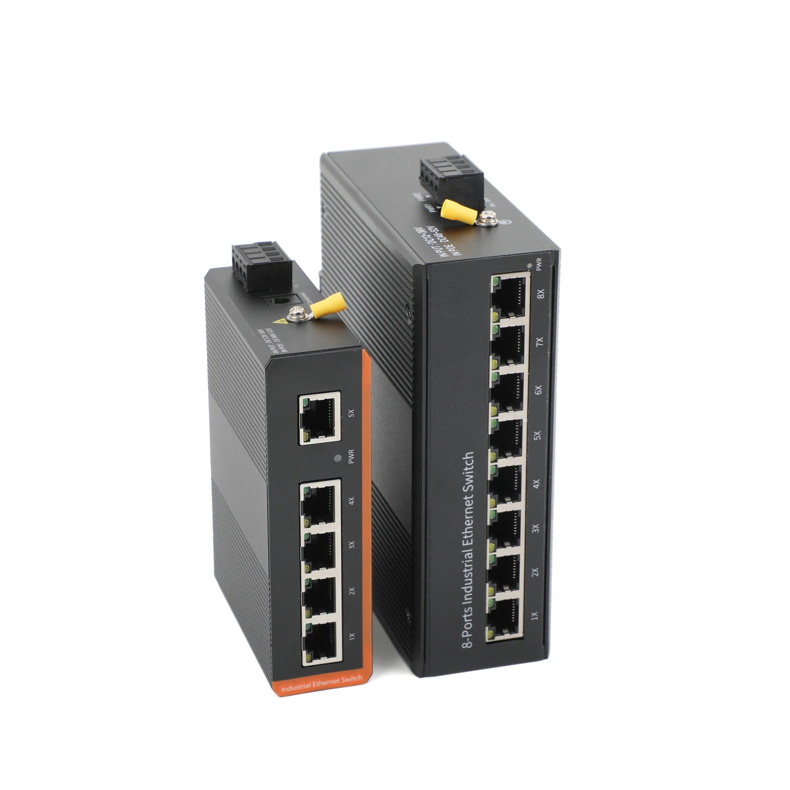 Conmutador Ethernet industrial de 5/8 puertos, carril DIN de 100/1000Mbps, Plug and Play para sistemas de automatización y monitoreo de fábrica - imagen 4