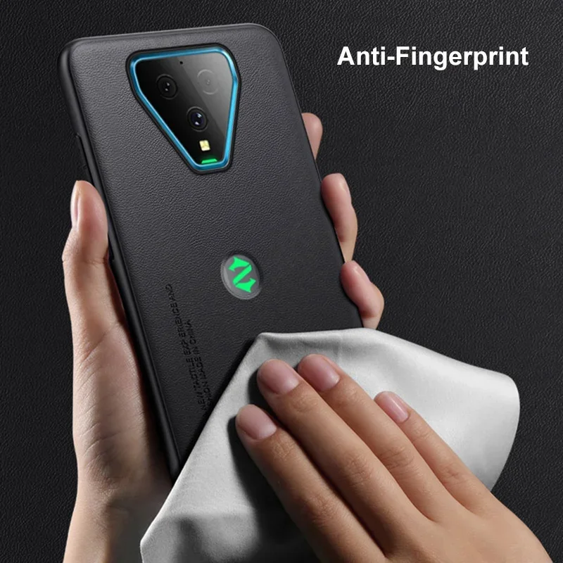 Funda de cuero PU de lujo para Xiaomi Black Shark 3 Pro, funda mate, funda protectora de silicona para teléfono BlackShark 3 Pro 3Pro Coque - imagen 5