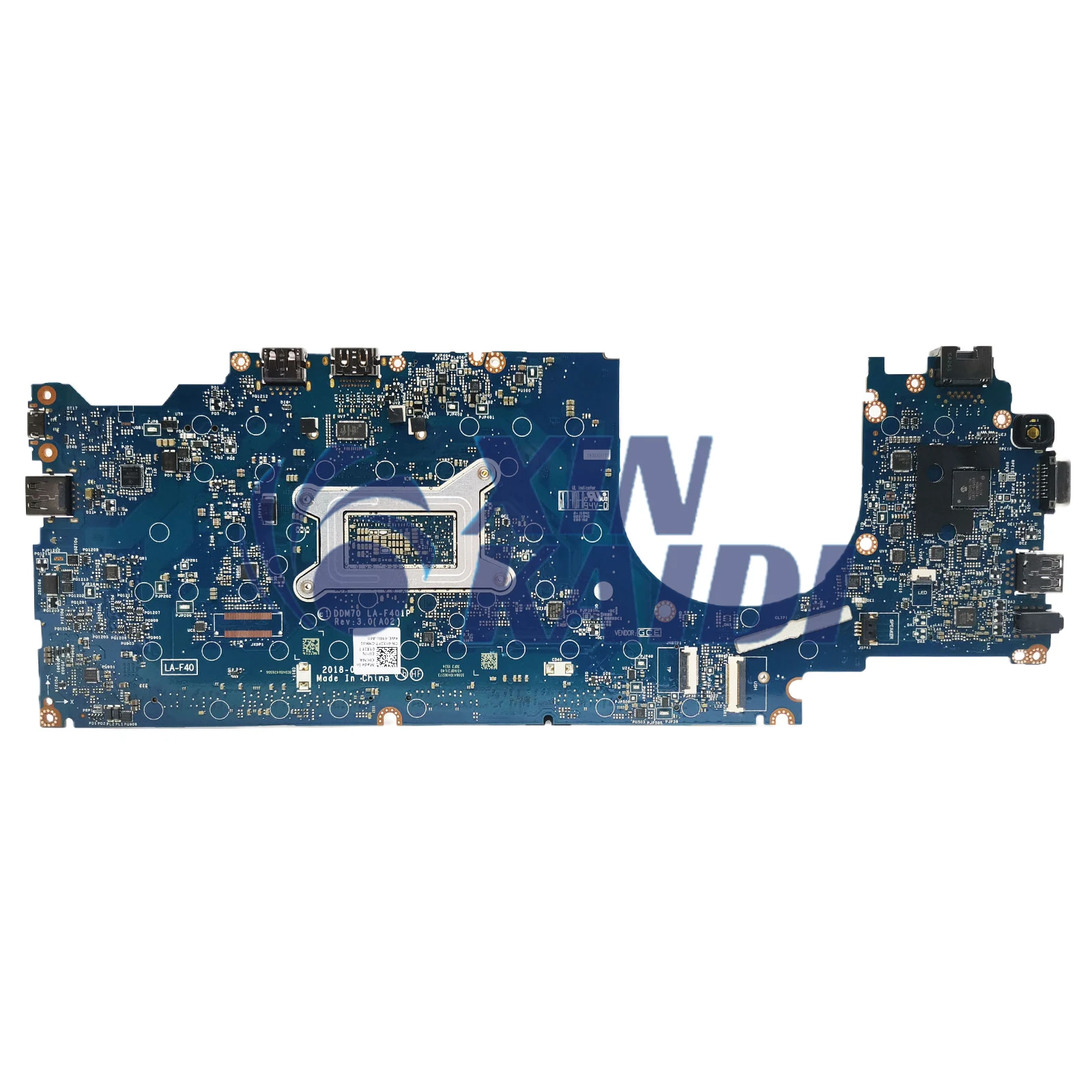 Placa BASE DE LA-F401P para Dell Latitude E5490, placa base para portátil 0C08DH 0M71FV 0NJFT2 08KN1W i3 i5 i7 7th 8th portátil probado - imagen 3