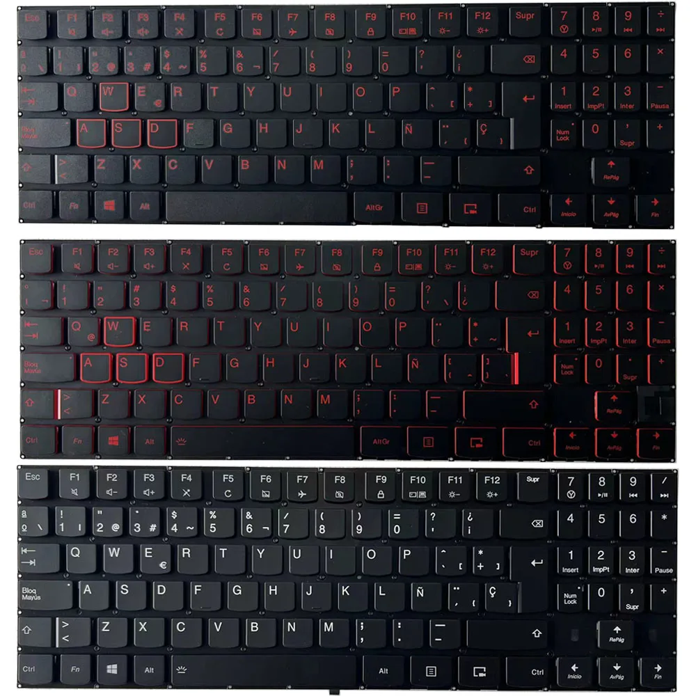 Teclado Retroiluminado Lenovo Legion Español Y530/Y540/Y720 - imagen 4