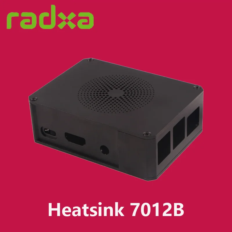 Caja metálica Radxa para ROCK 5C Caja totalmente metálica Nuevo - imagen 2