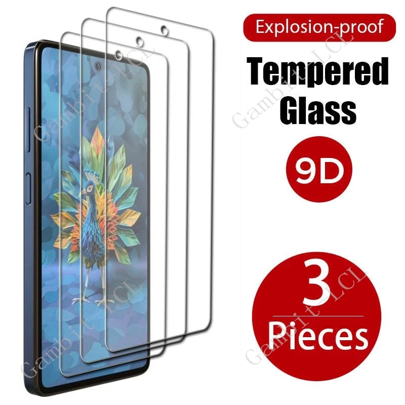 Vidrio Templado Protector 3 piezas 9H para HMD Crest Max HMDCrestMax HMDCrest CrestMax 6,67 ", película protectora de pantalla