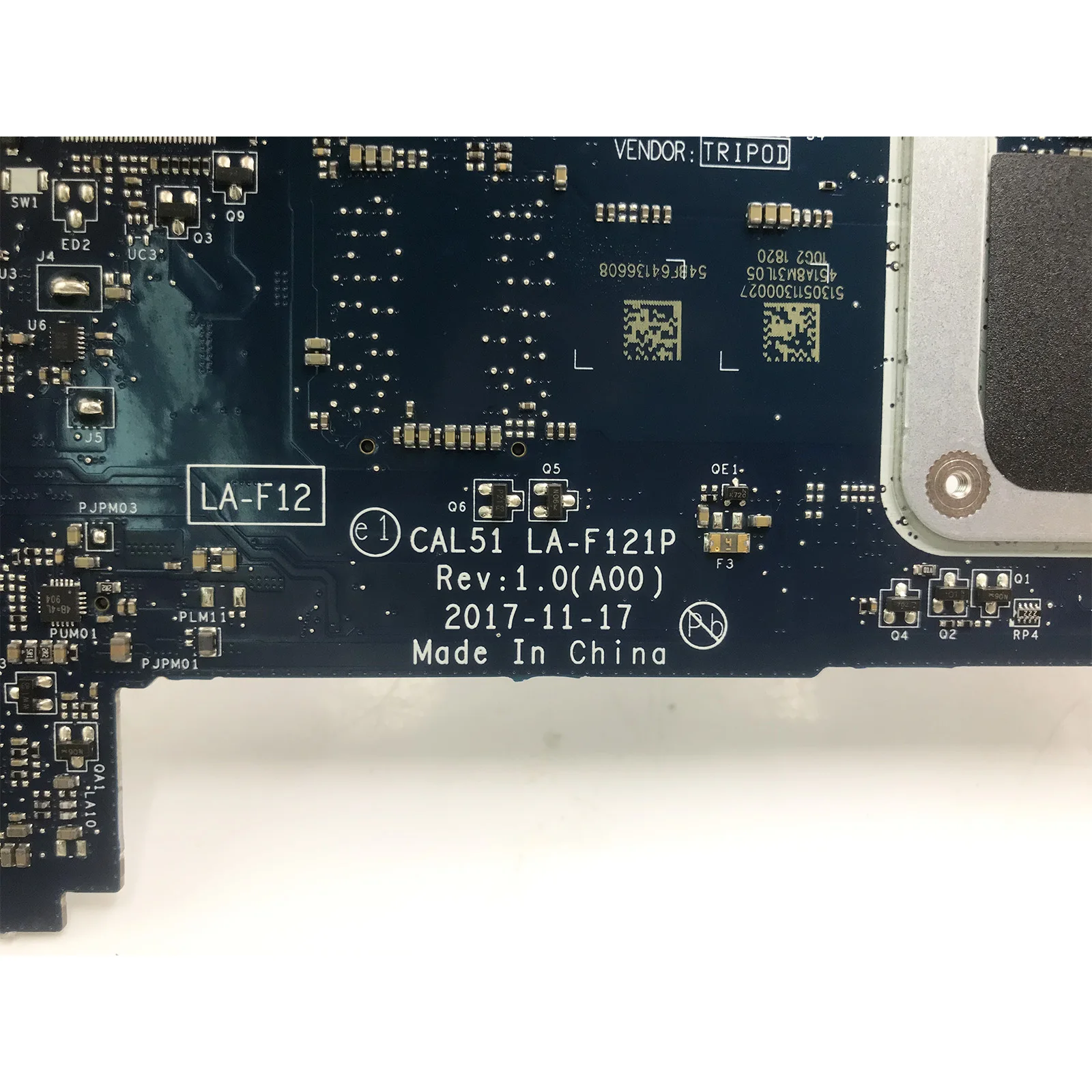 Placa base para portátil DELL Inspiron 5575 5775 LA-F121P CAL51 01N0P9 0PV8CV 0GMXP8 09XH0N 0R9NMC R3 R5 R7 - imagen 5